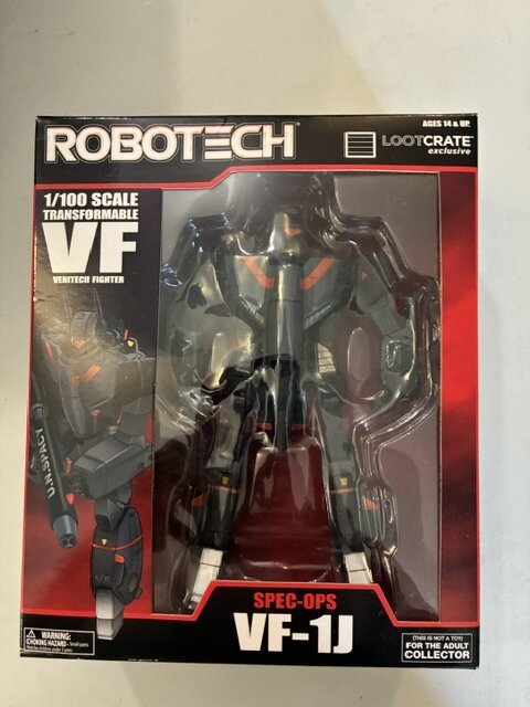 Robotech Spec-Ops VF-1J 1/100 Scale Veritech Fighter – Loot Crate Exclusive