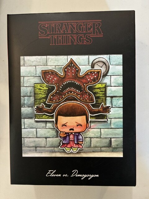Stranger Things "Eleven vs. Demogorgon" Art Print / Card