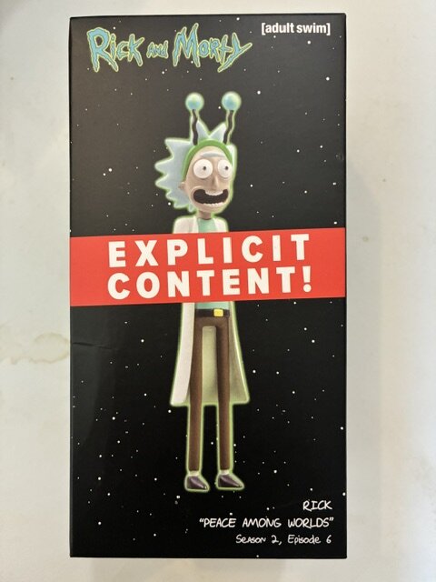 Rick & Morty "Peace Among Worlds" Rick Figure – Loot Crate