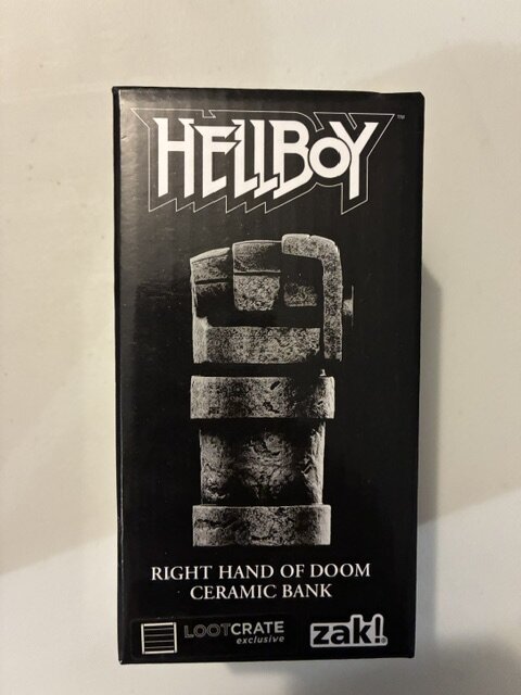 Hellboy Right Hand of Doom Ceramic Coin Bank – Loot Crate