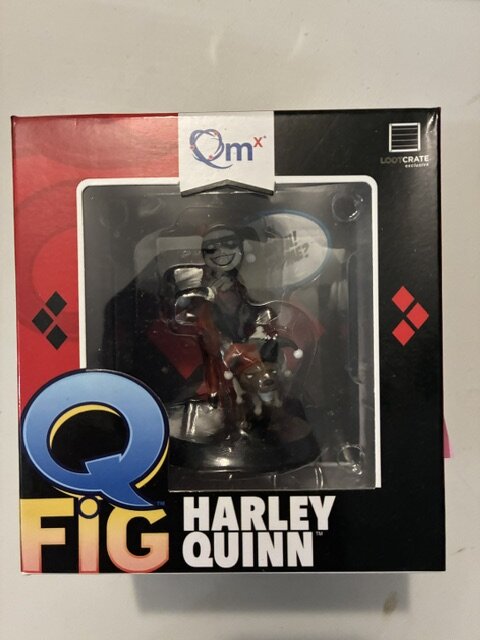 QMx Q-Fig Harley Quinn DC Comics Loot Crate Exclusive Figure