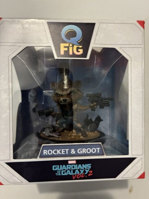 QMx Q-Fig Rocket & Groot – Guardians of the Galaxy Vol. 2