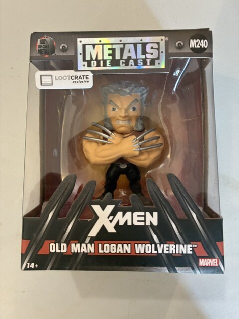 Jada Metals Die Cast Old Man Logan Wolverine M240 – Loot Crate Exclusive
